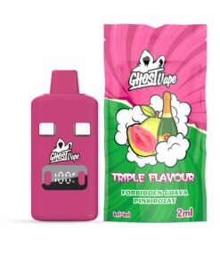 Buy Ghost Vape – Forbidden Guava / Pink Rozay – 2000mg (1g/ 1g ) THC VAPE