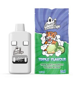 Buy Ghost Vape – Thin Mint Cookies / Tigers Blood – 2000mg (1g/ 1g ) THC VAPE