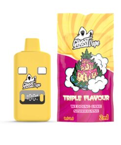 Buy Ghost Vape – Wedding Cake / Slurricane – 2000mg (1g/ 1g ) THC VAPE