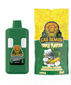 Buy Banana Zelato x Pineapple Diesel Vape 6000mg By Gas Demon