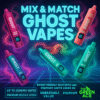 Buy THC Ghost & Gas Demon Vapes – Buy 10 Get One 2ml Vape Free