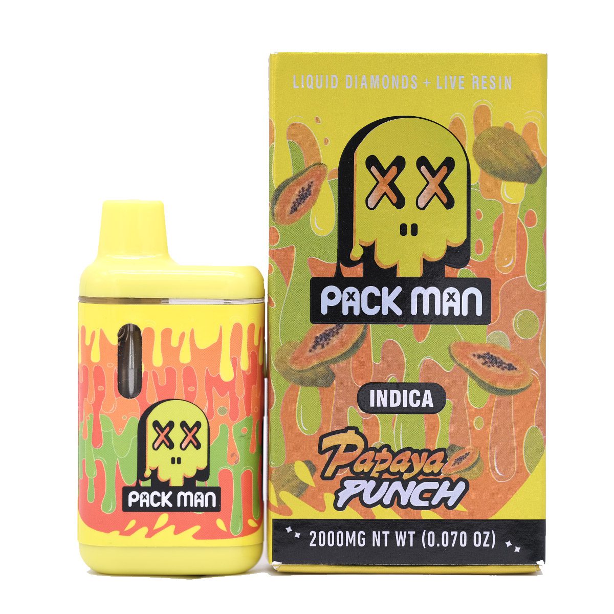 Buy Pack Man Papaya Punch 2000mg