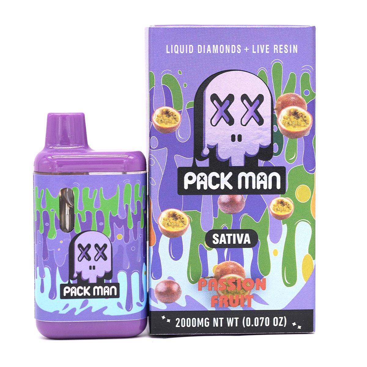 Buy Pack Man Passion Fruit 2000mg