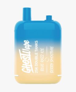 Buy Ghost Vape – Blue Razz Ice/Berry Smoothie – Nicotine Vape