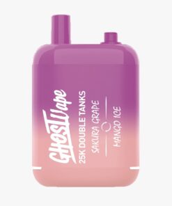 Buy Ghost Vape – Sakura Grape/Mango Ice – Nicotine Vape